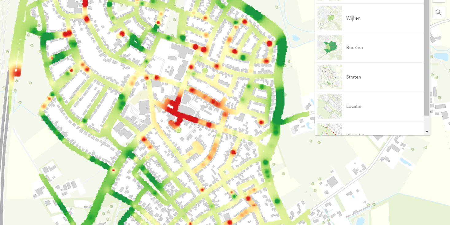 Vergroeningsmonitor Analyze